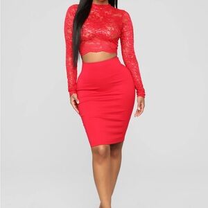 Loss For Words Lace Mini Dress